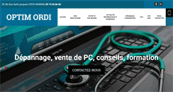Desktop Screenshot of optim-ordi.com